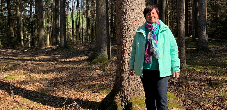 Grafik für -Im Wald mit der „Menschenfreundin“